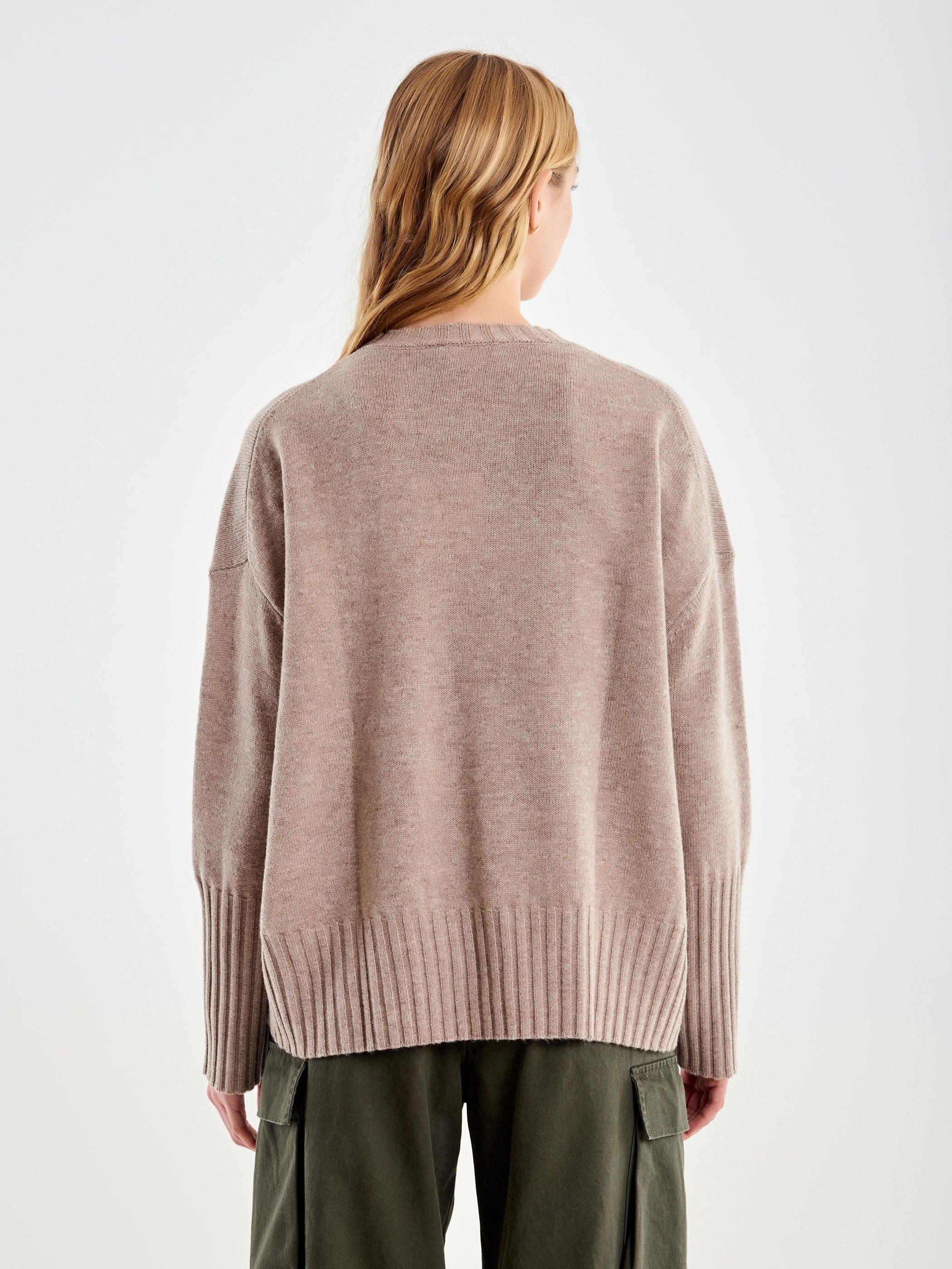 VICOLO · Jersey oversize de cuello redondo - Imagen 3