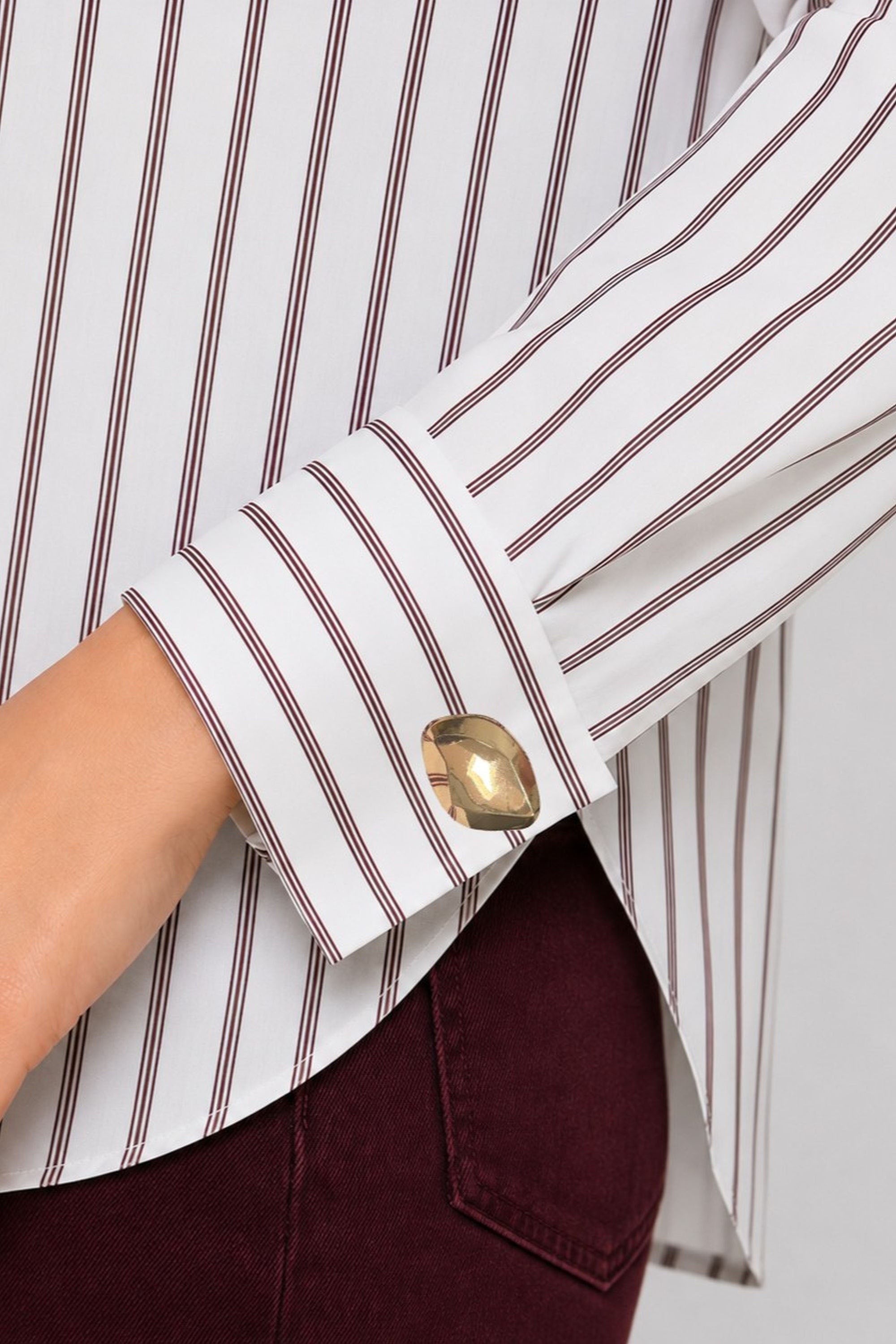 KOCCA · Camisa de rayas cruzada · Domenick - Imagen 4