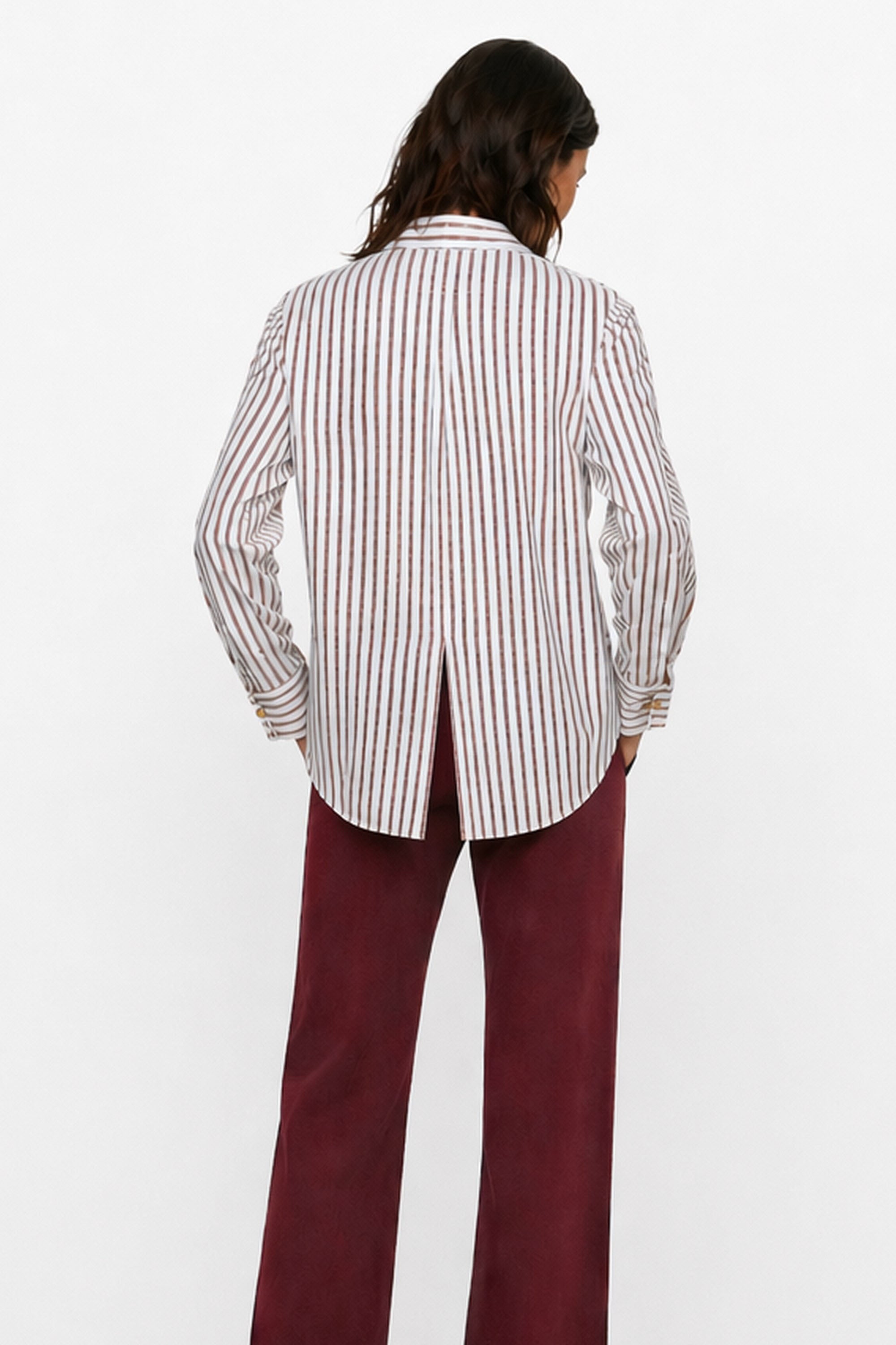 KOCCA · Camisa de rayas cruzada · Domenick - Imagen 5