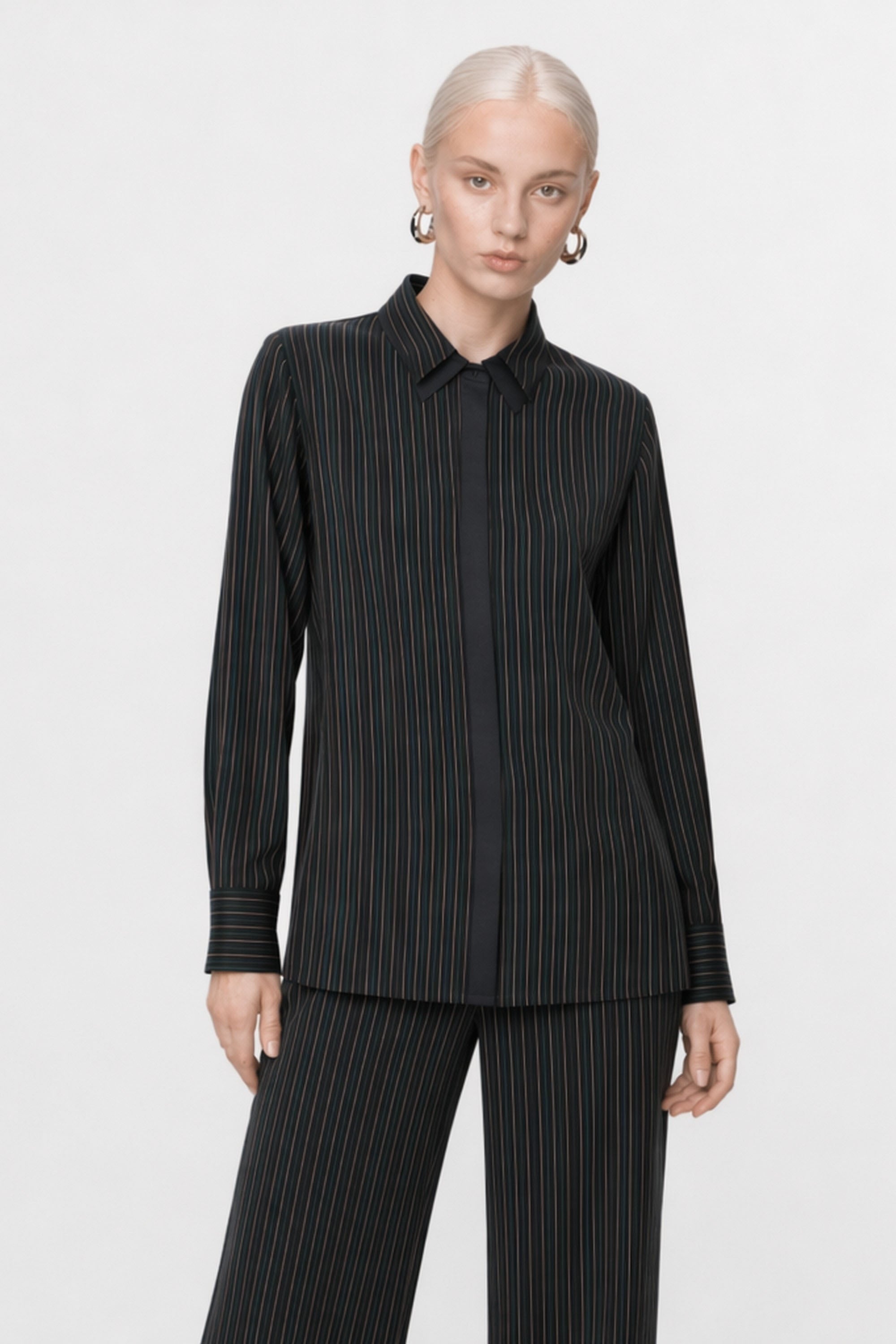 KOCCA · Camisa de rayas de viscosa · Klay