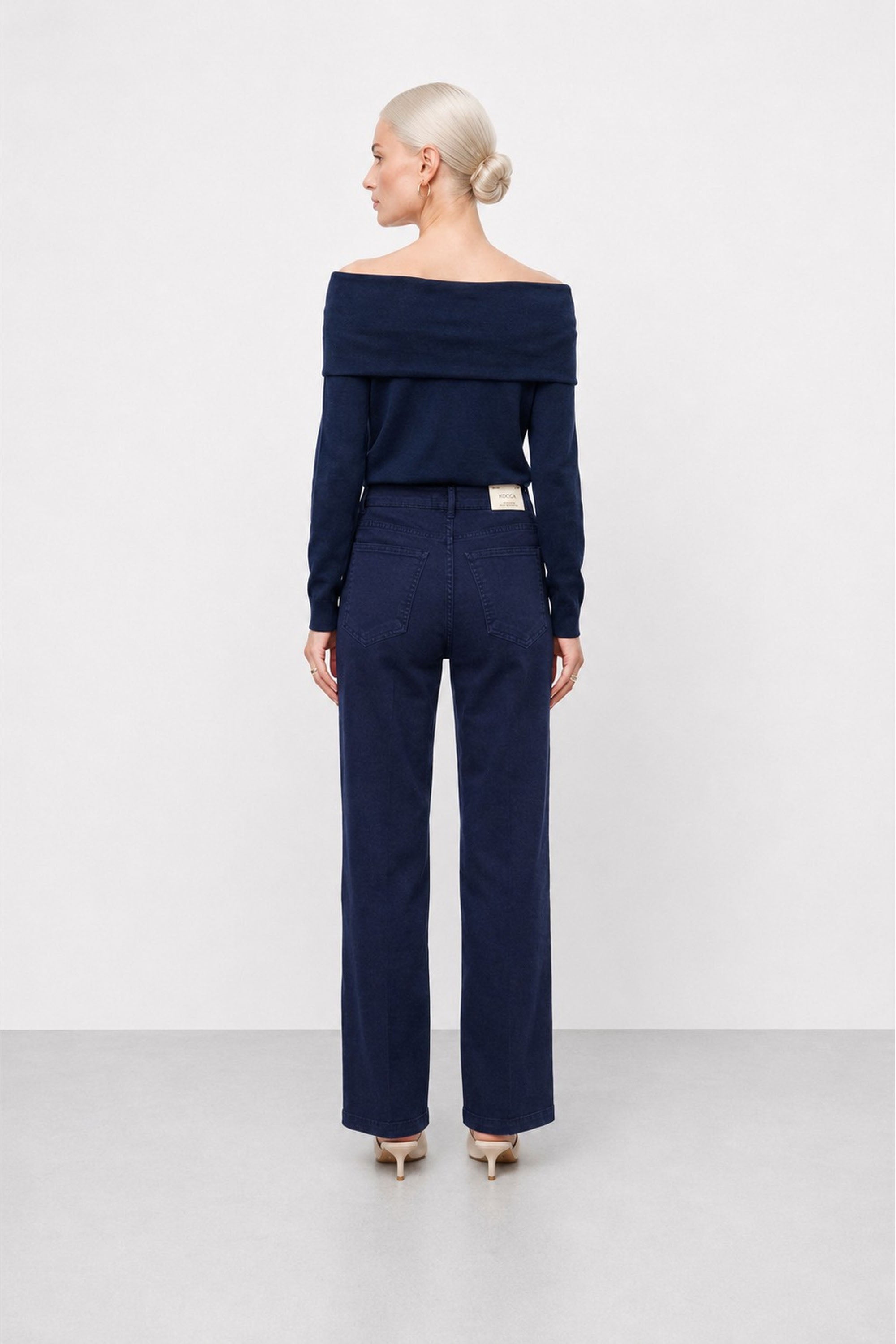 KOCCA · Pantalón ancho con puntos metálicos · Donvina - Imagen 5